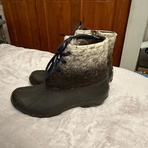 Ombré Sperry Boots